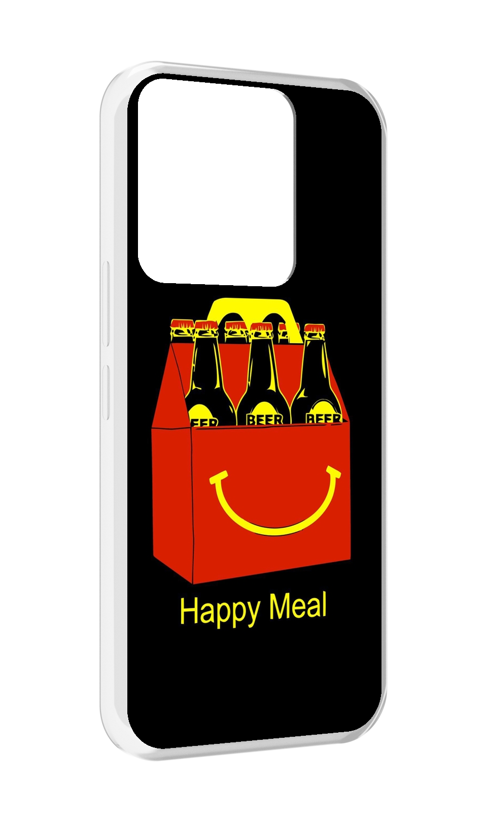 

Чехол MyPads Happy Meal для Tecno Spark Go 2022 / Tecno Spark 8C, Прозрачный, Tocco