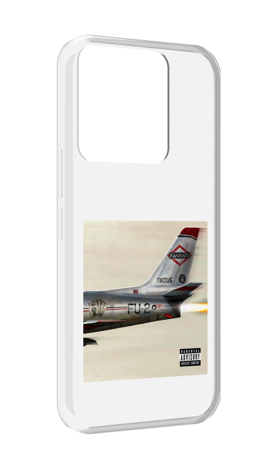 

Чехол MyPads KAMIKAZE Eminem для Tecno Spark Go 2022 / Tecno Spark 8C, Прозрачный, Tocco