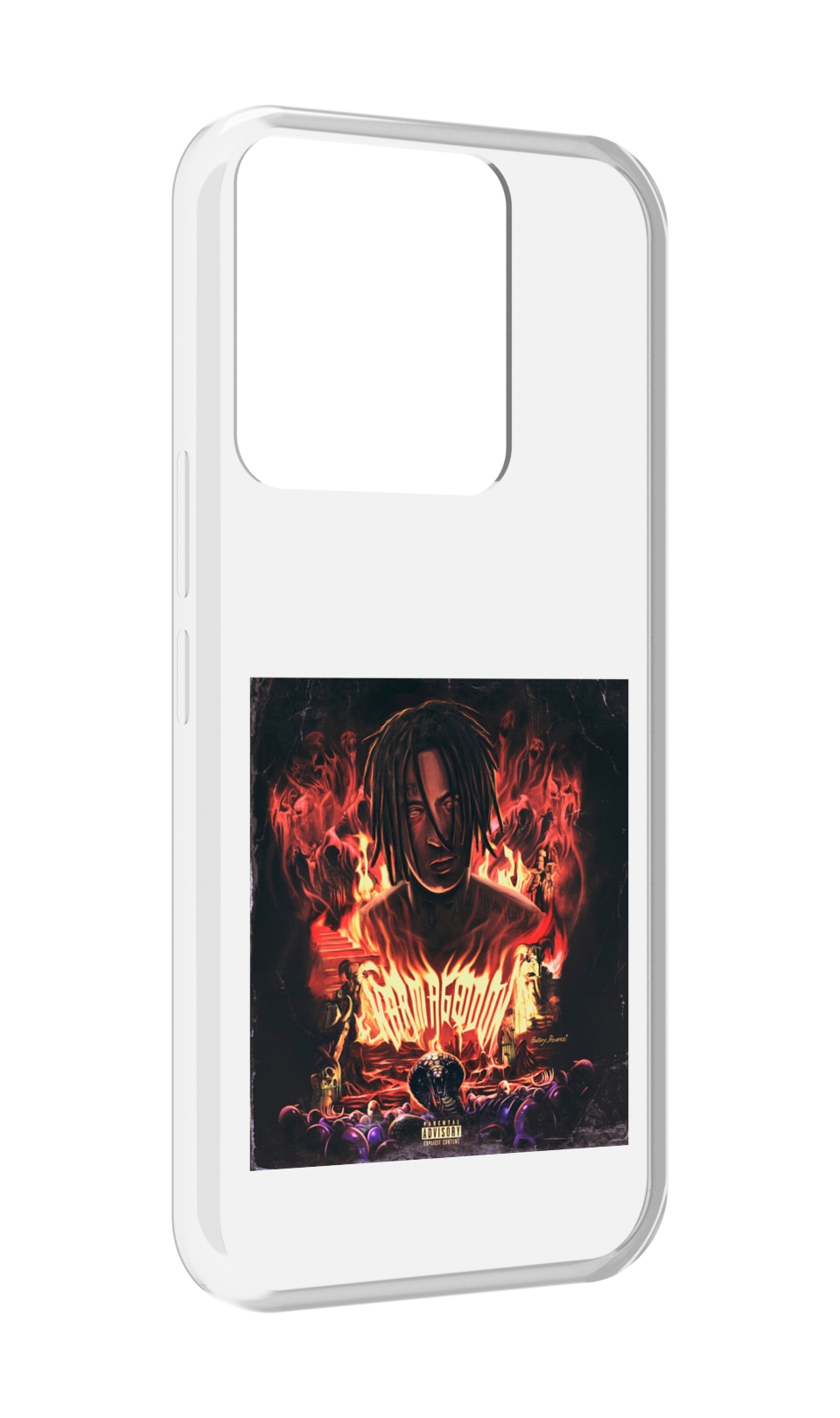 

Чехол MyPads Karmageddon Kizaru для Tecno Spark Go 2022 / Tecno Spark 8C, Прозрачный, Tocco