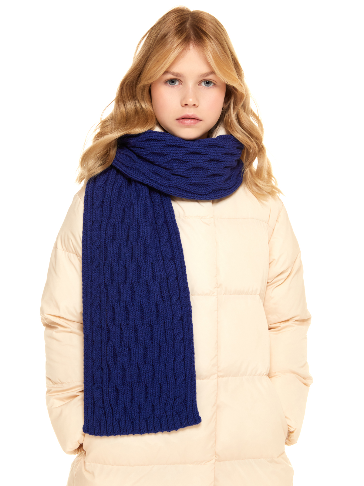 

Шарф детский Scandica Erika ярко-синий ONE SIZE, 760SCATG