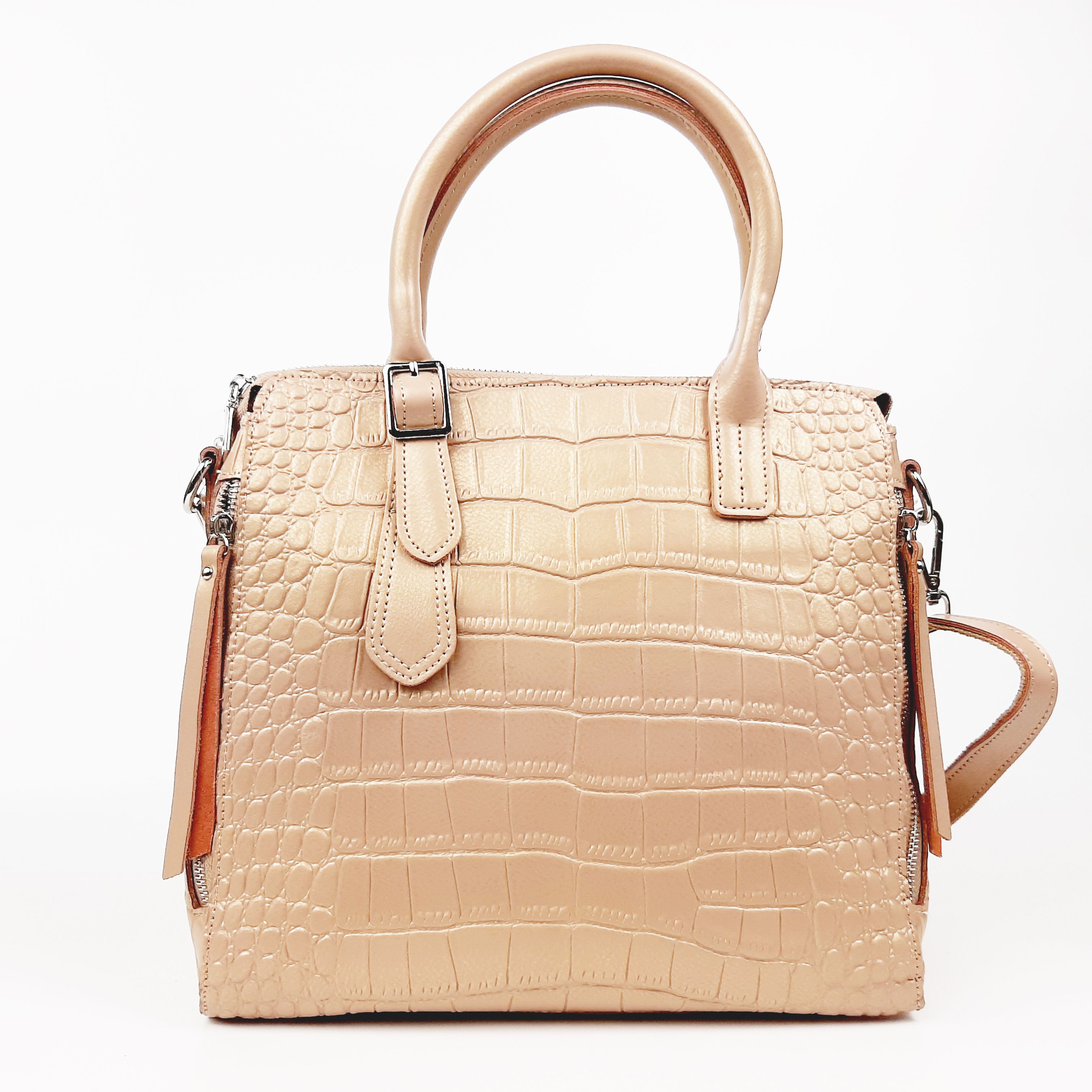 

Сумка женская Fuzi house 682 бежевая, Бежевый, 682