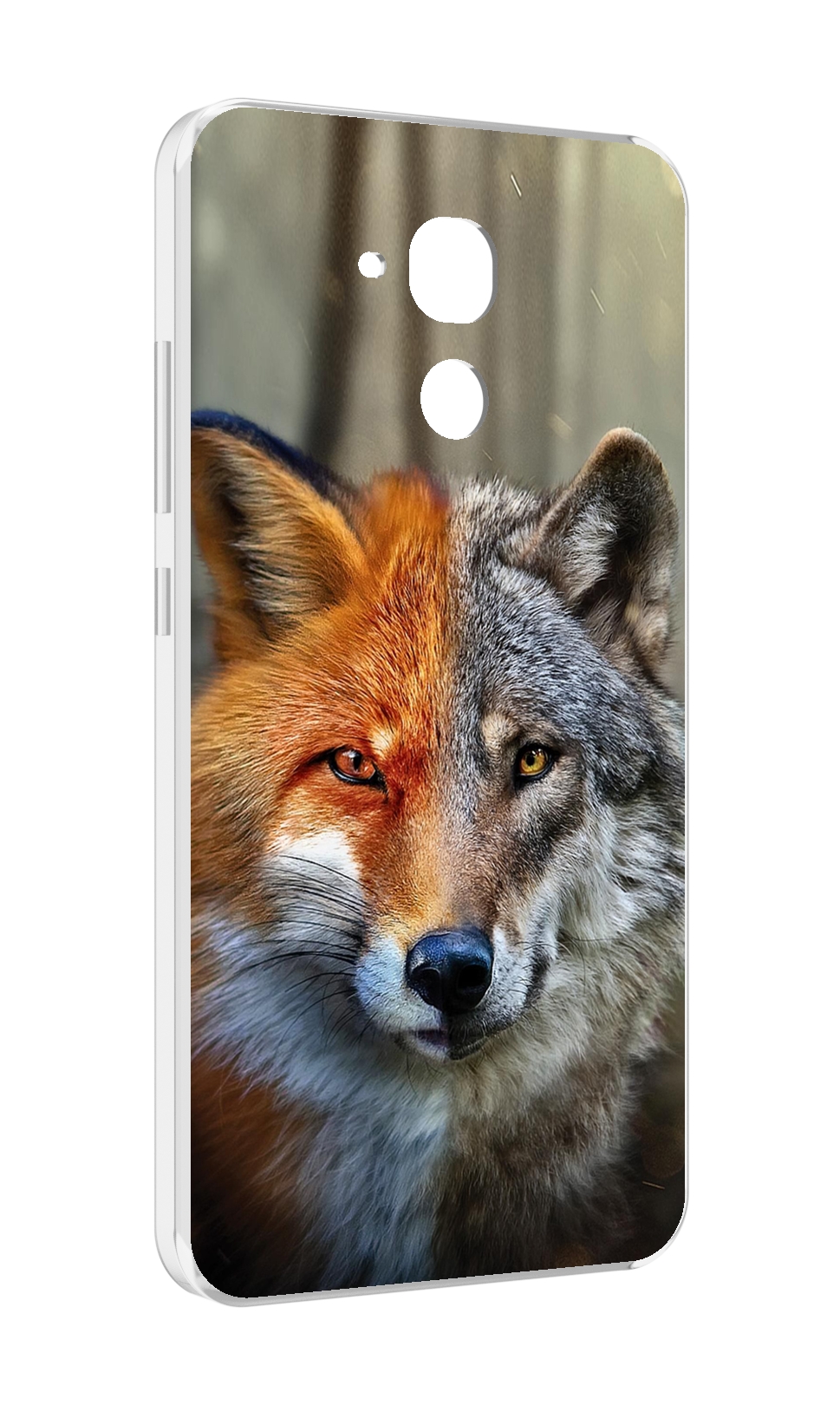 

Чехол MyPads волк-лиса для Huawei Honor 5C/7 Lite/GT3 5.2, Прозрачный, Tocco