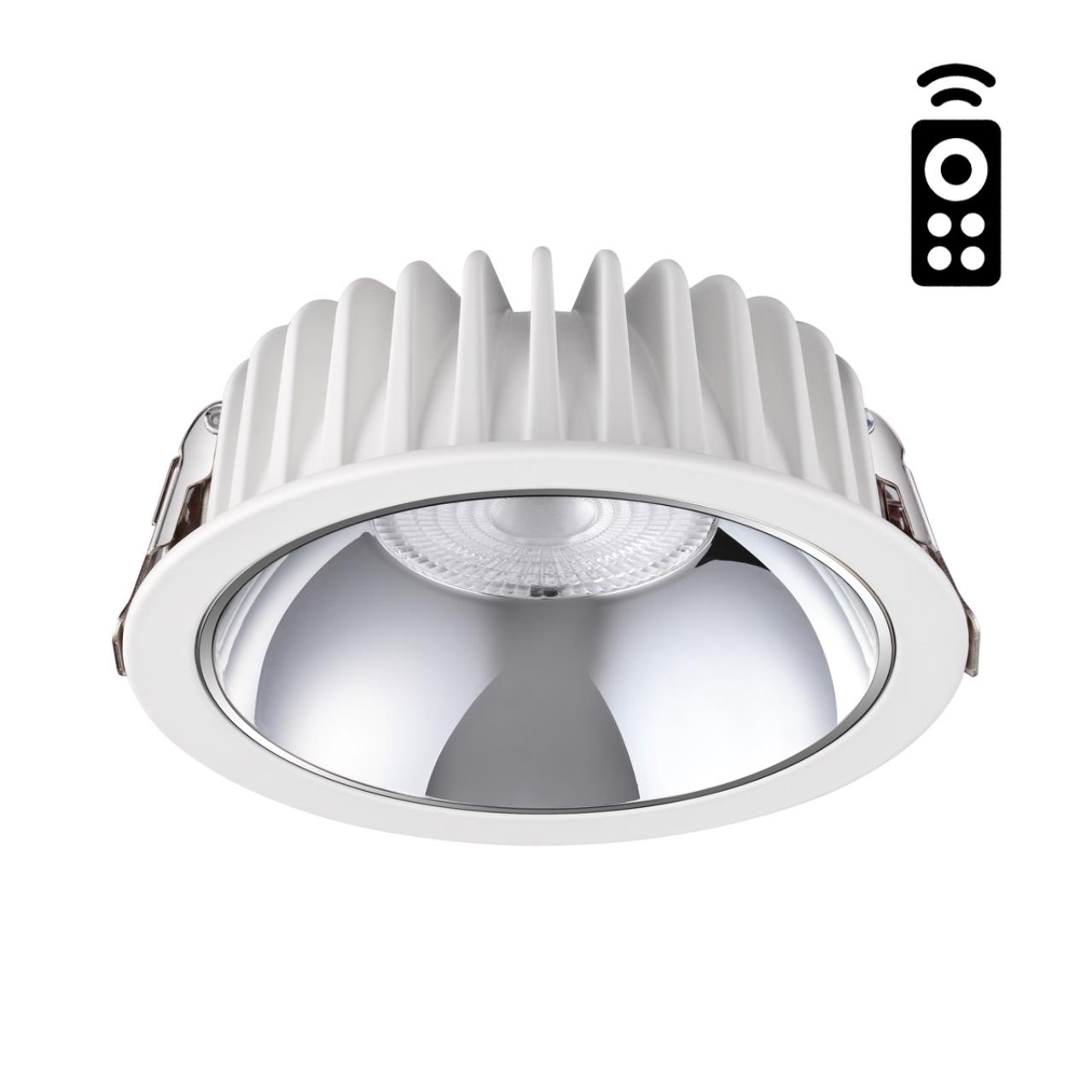 фото Встраиваемый светильник novotech mars. 358297, led, 12w