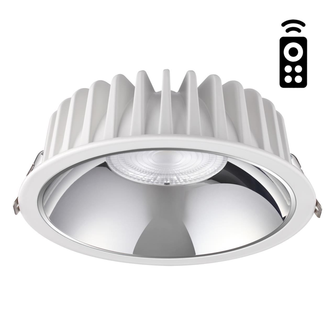 фото Встраиваемый светильник novotech mars. 358300, led, 40w