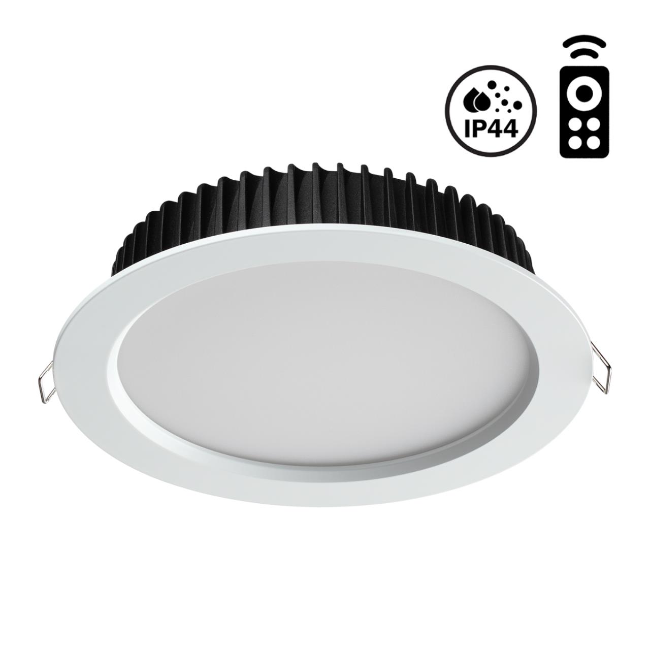 фото Встраиваемый светильник novotech drum. 358302, led, 10w