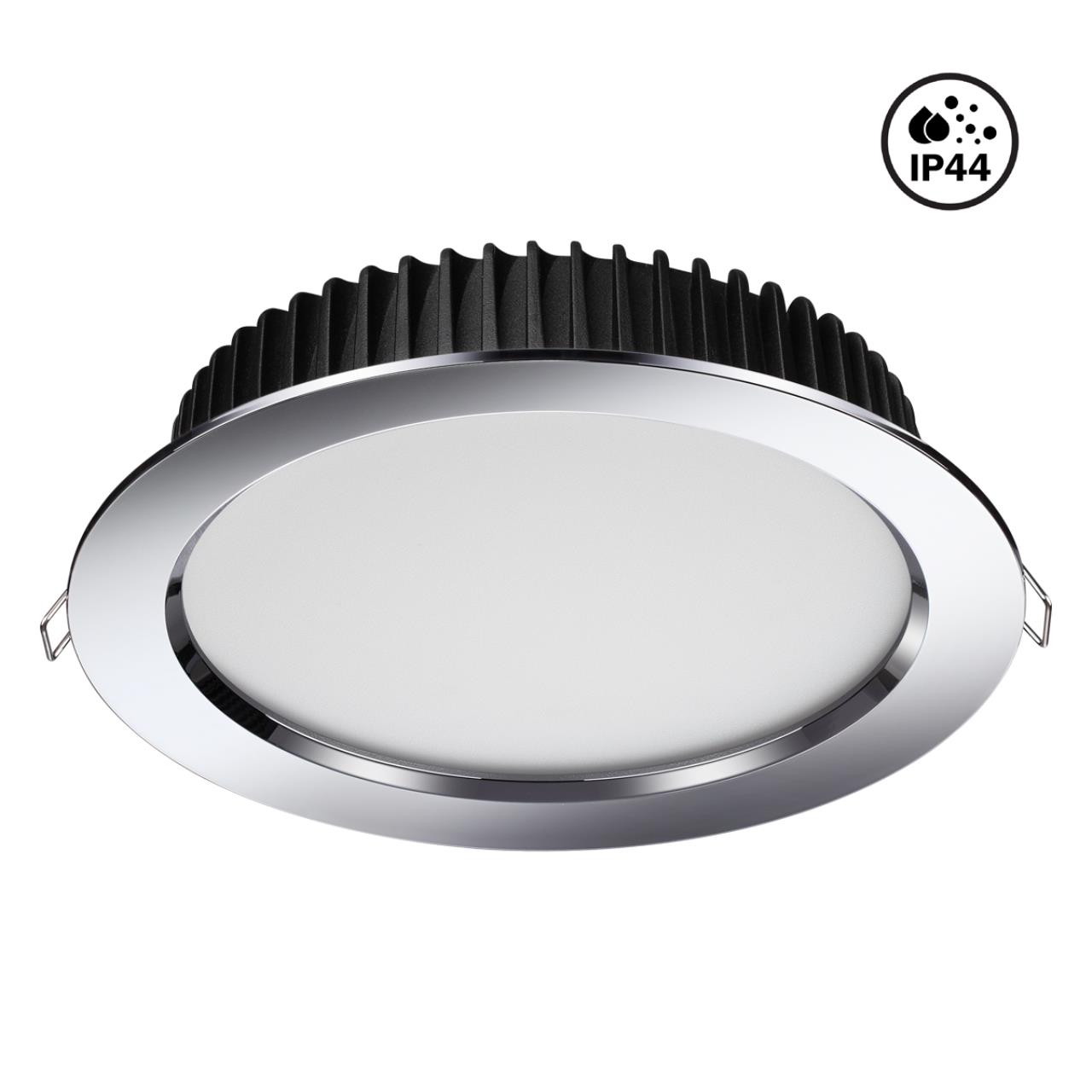 фото Светильник встраиваемый novotech drum, 358307, 20w, ip44