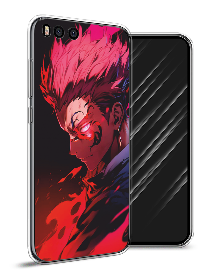 

Чехол Awog на Xiaomi Mi 6 "Взгляд Сукуны", Розовый;красный;черный, 30650-1