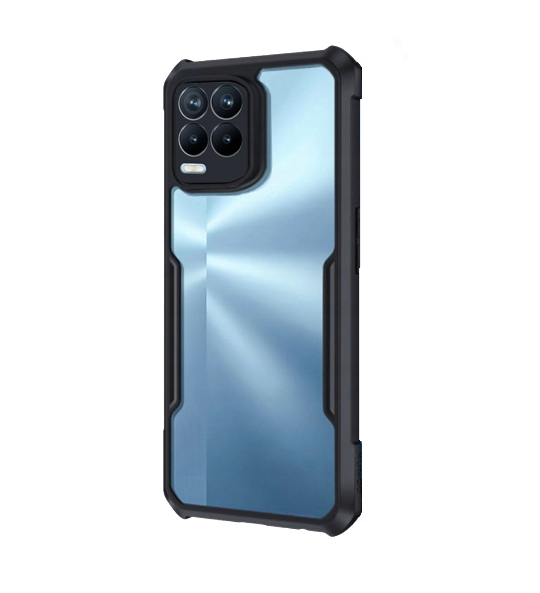 

Чехол панель-накладка MyPads для Realme 8/ Realme 8 Pro черная, Черный