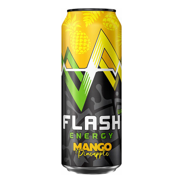 Энергетический напиток Балтика Flash Up Энергия манго-ананас 0,45 л