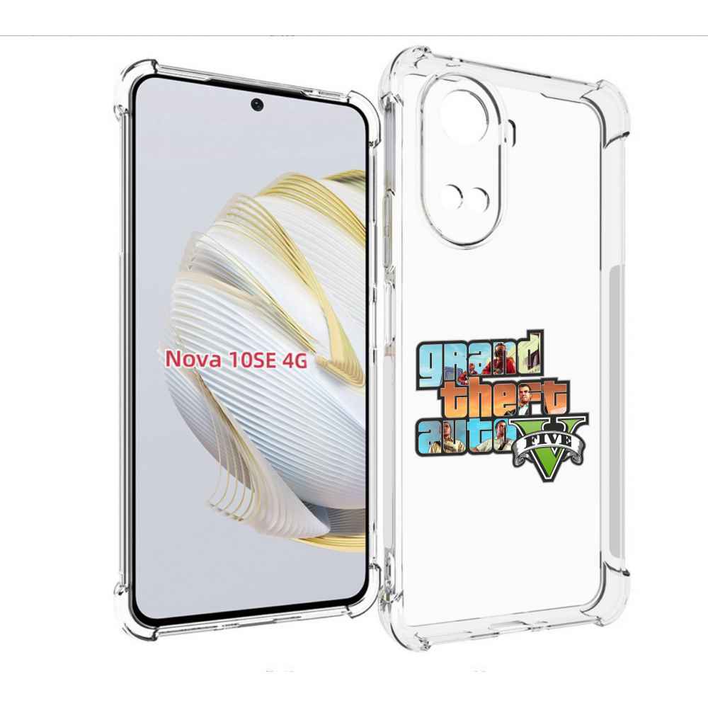 

Чехол MyPads ГТА для Huawei Nova 10 SE, Прозрачный, Tocco