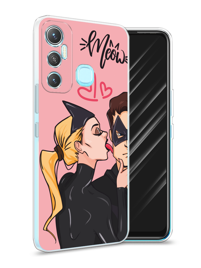 

Чехол Awog на Infinix HOT 11 Helio G70 64 GB "Kiss of Cat Woman", Розовый;черный;бежевый, 3100750-1