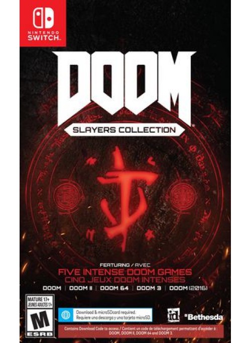 фото Игра doom slayers collection для nintendo switch bethesda