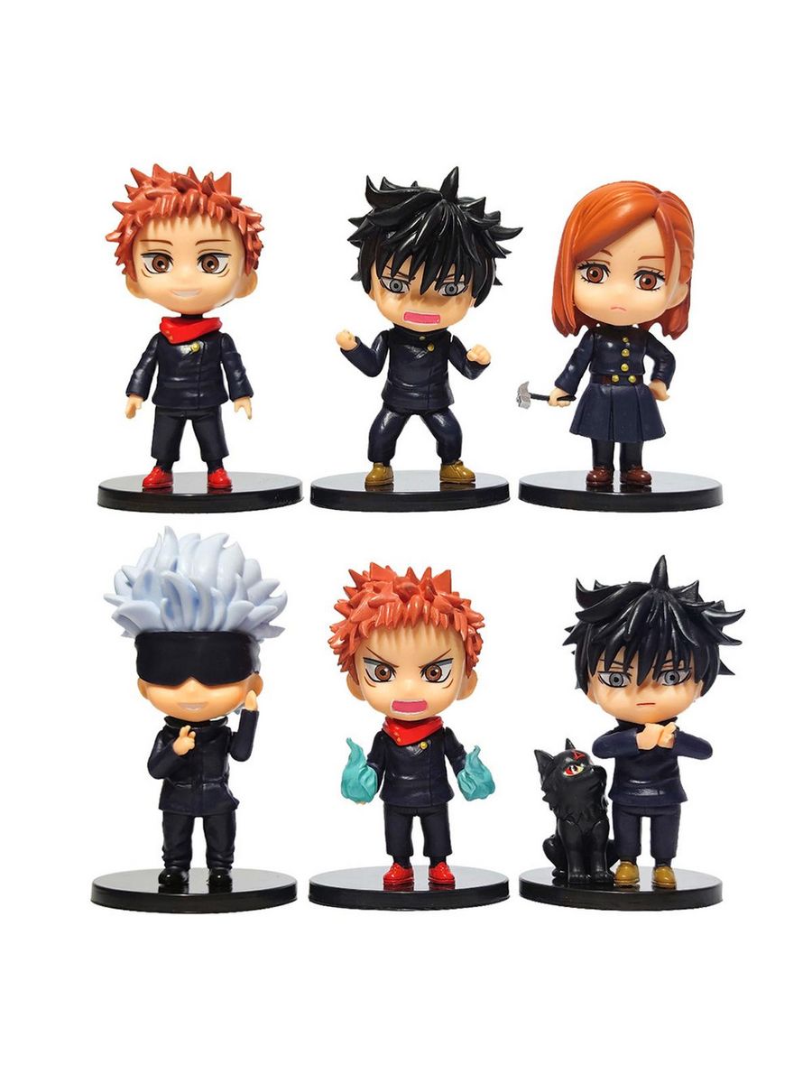 

Набор фигурок NoBrand Jujutsu Kaisen: Megumi Fushiguro; Satoru Gojo