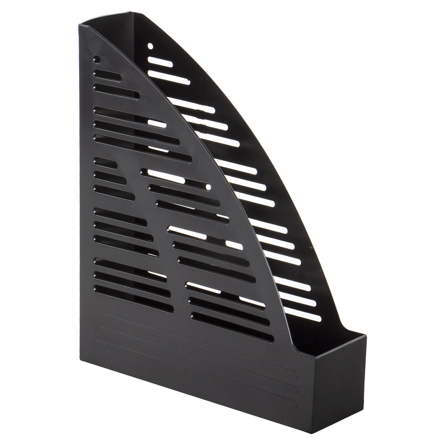 

Лоток вертикальный для бумаг BRAUBERG Standard, 245х70х295 мм, черный, 237220, paper-tray-s-2