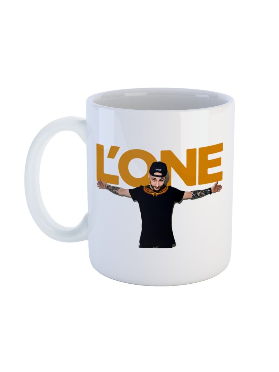 

Кружка Каждому Своё "Леван Горозия/L'ONE/Рэпер" 330 мл, CU-MZLN15-W/S