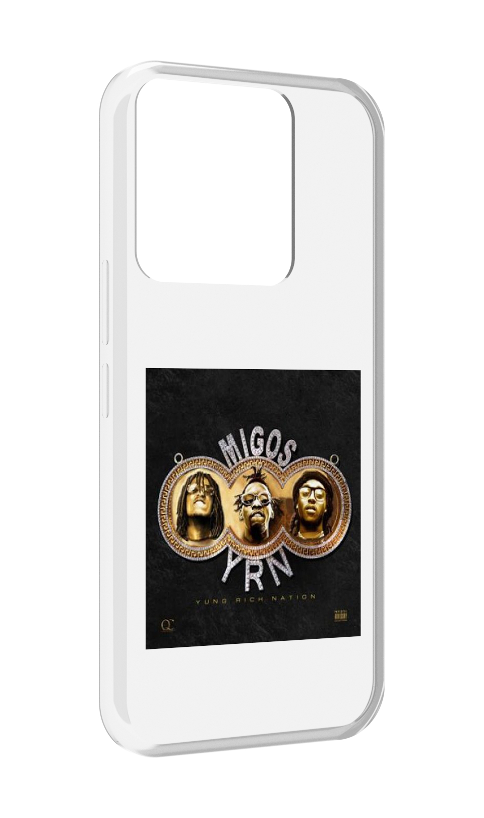 

Чехол MyPads Migos - Yung Rich Nation для Tecno Spark Go 2022 / Tecno Spark 8C, Прозрачный, Tocco