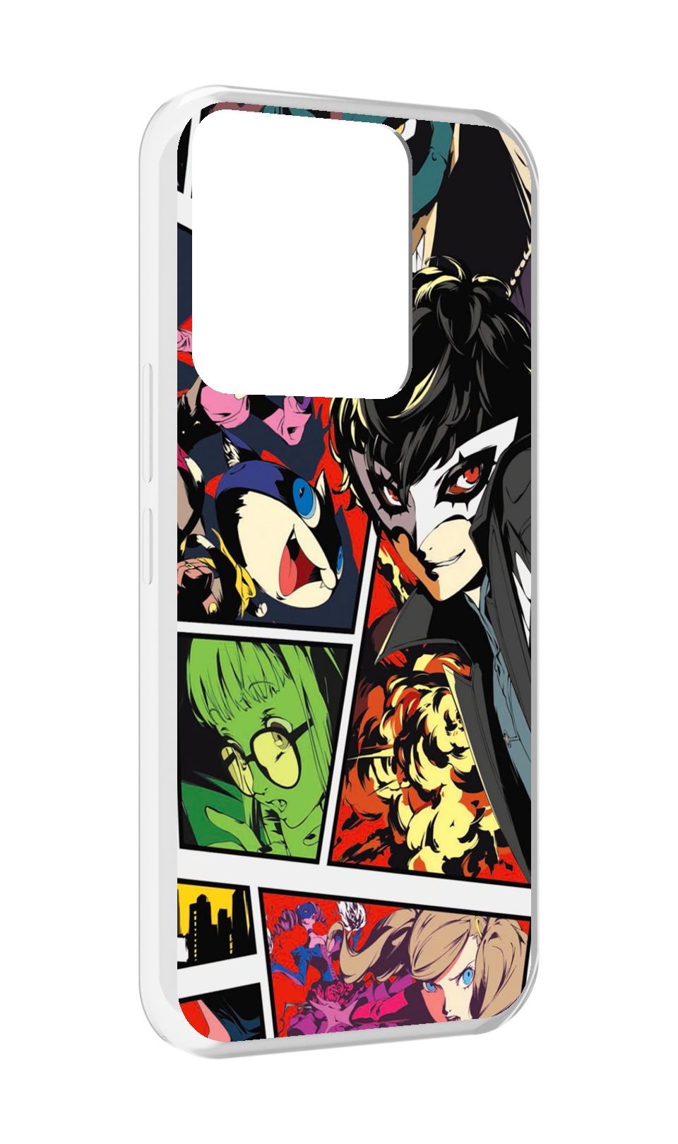 

Чехол MyPads Persona 5 art для Tecno Spark Go 2022 / Tecno Spark 8C, Прозрачный, Tocco