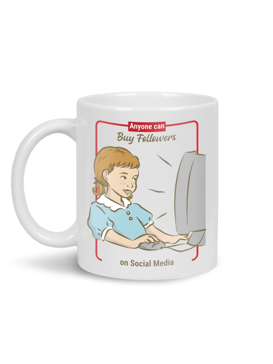 

Кружка Каждому Своё "Дети/Kids/Buy Followers" 330 мл, CU-PRDA4-W/S