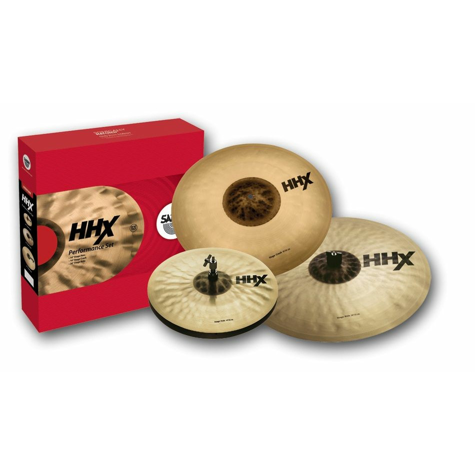 

Тарелка для ударной установки Sabian HHX Performance Set набор тарелок 14"HH,16"CR,20"RD, HHX Performance Set набор тарелок 14"HH,16"CR,20"RD