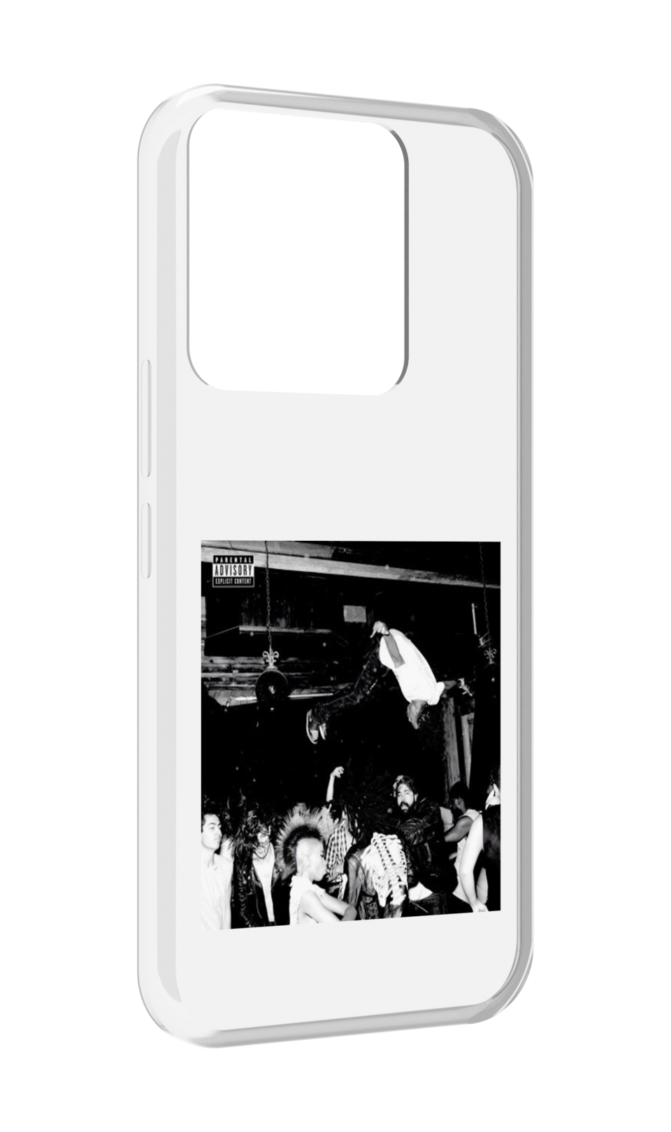 

Чехол MyPads Playboi Carti - Die Lit для Tecno Spark Go 2022 / Tecno Spark 8C, Прозрачный, Tocco
