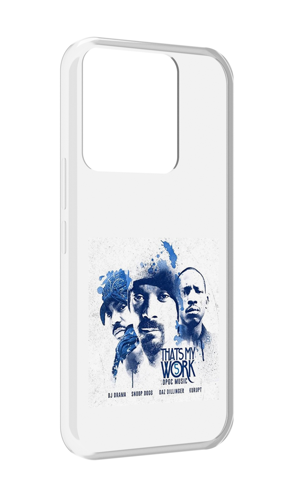 

Чехол MyPads Snoop Dogg THAT’S MY WORK VOL для Tecno Spark Go 2022 / Tecno Spark 8C, Прозрачный, Tocco