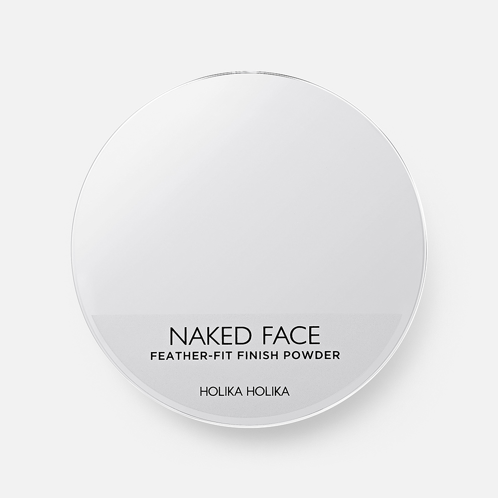 Пудра для лица Holika Holika Enprani Naked Face Feather-Fit Finish Powder, 7 г пудра holika holika enprani naked face feather fit finish powder рассыпчатая бежевый