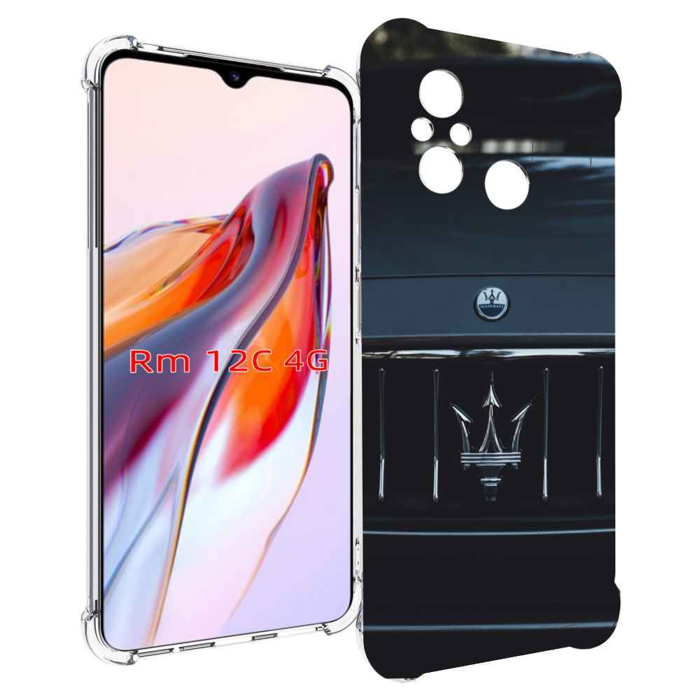

Чехол MyPads мазерати maserati 2 для Xiaomi Redmi 12C / Poco C55, Tocco