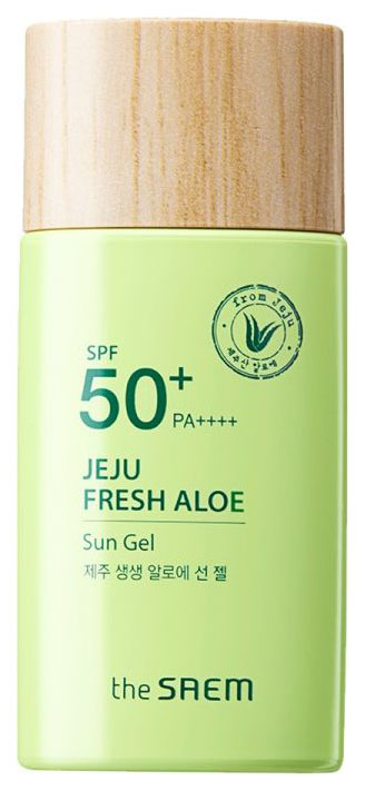 Гель солнцезащитный The Saem Jeju Fresh Aloe Sun Gel с экстрактом алоэ 60 г 1425₽