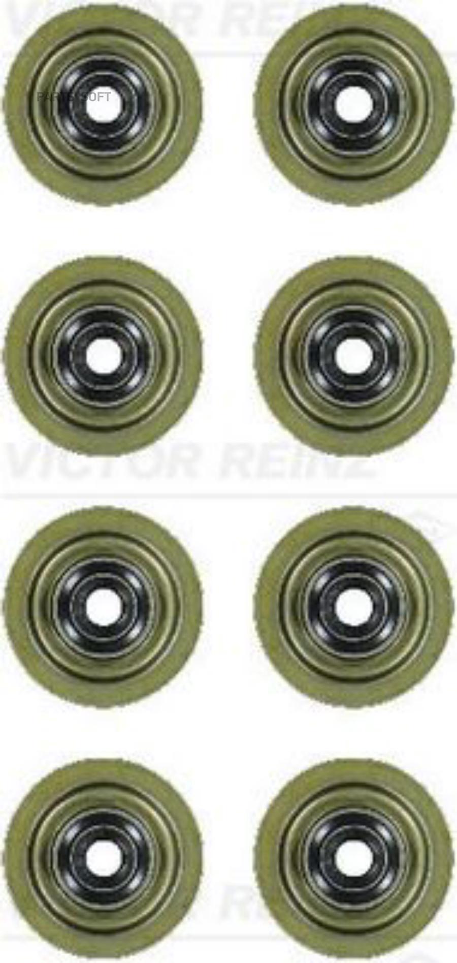 12-35493-01_к-Кт Колпачков Маслосъемных 6x11.8x10 (8) Honda Civic/Accord 2.0d 95> VICTOR 100037952542