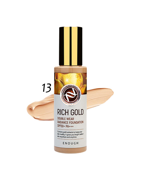 фото Тональный крем enough rich gold double wear radiance foundation #13