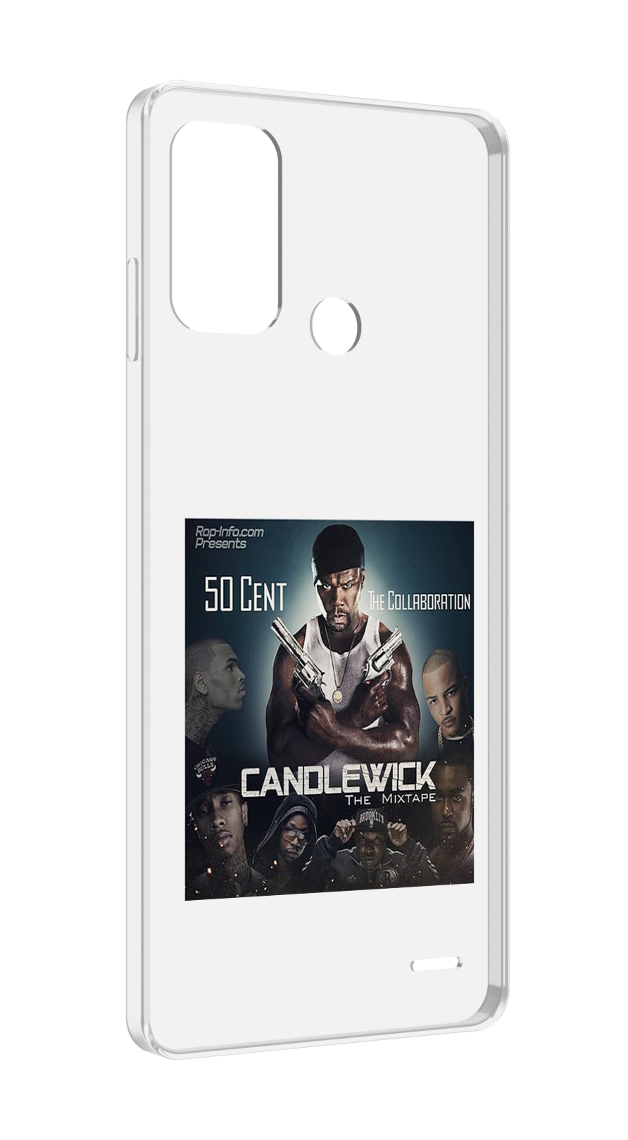 Чехол MyPads 50 Cent - CandleWick для ZTE Blade A52