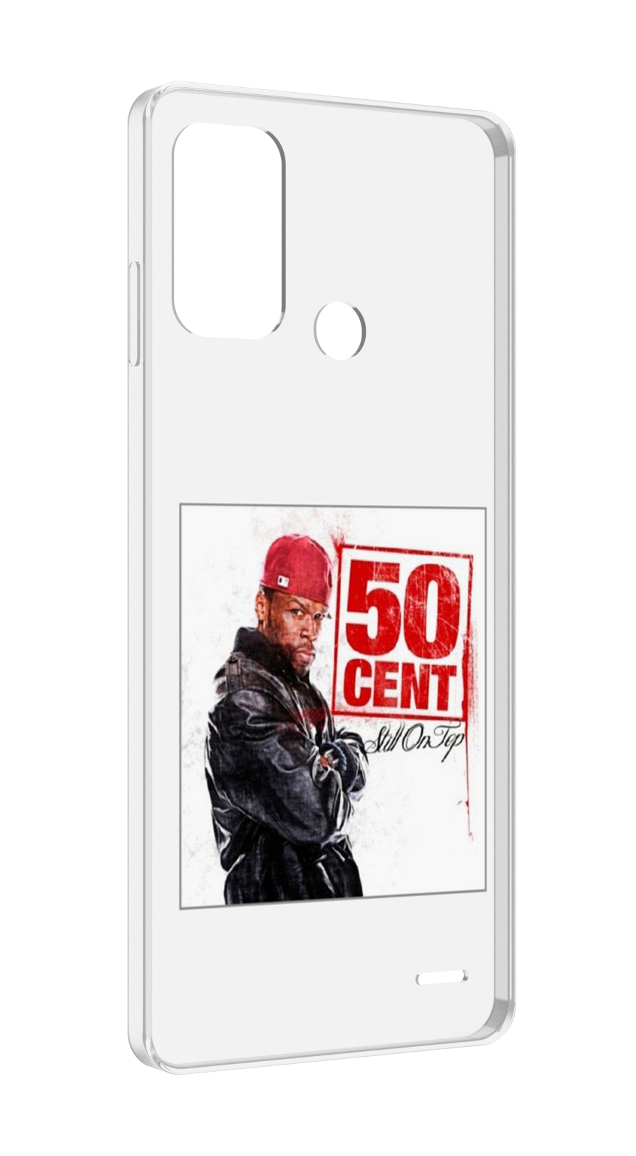 

Чехол MyPads 50 Cent - Still On Top для ZTE Blade A52, Прозрачный, Tocco