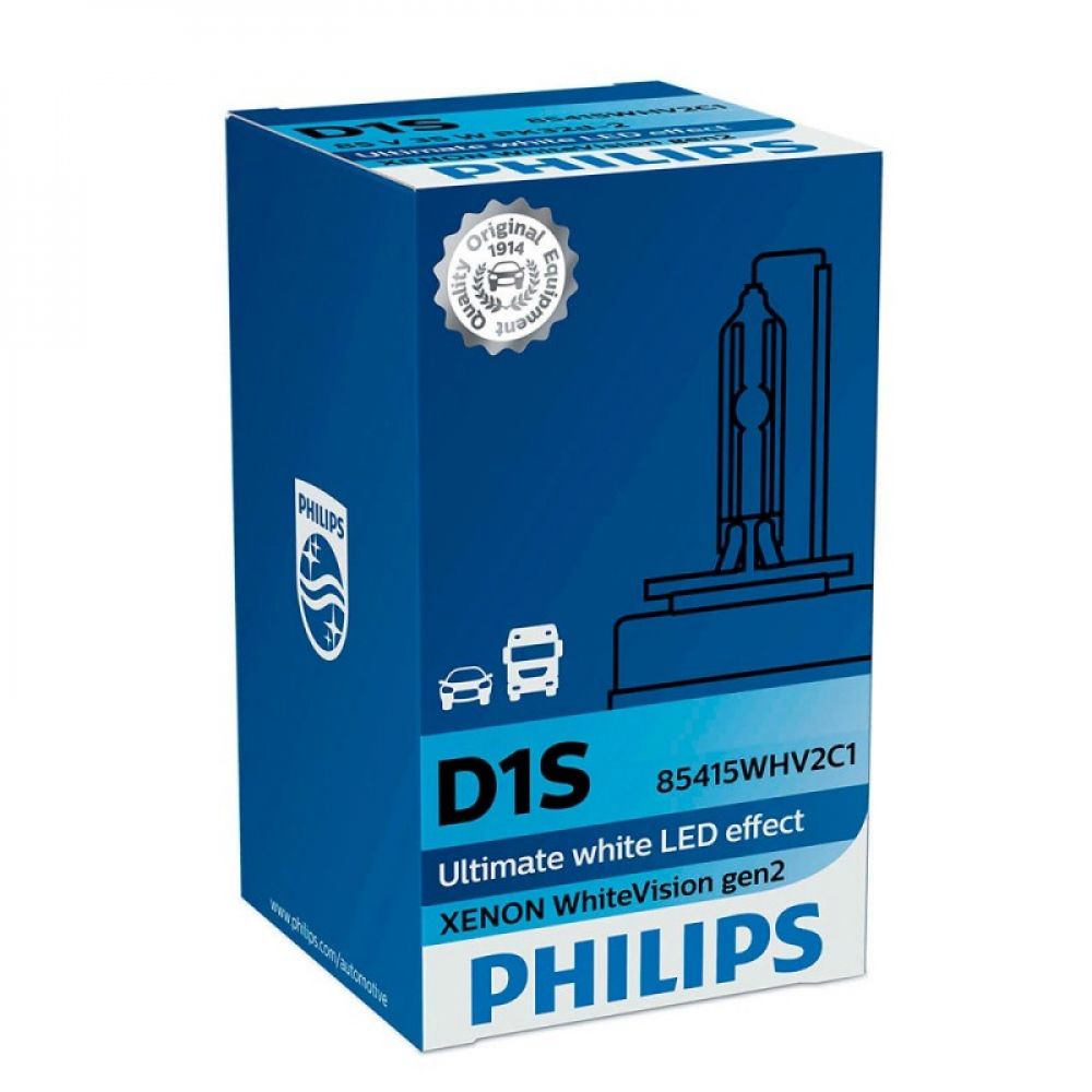 

Лампа d1s 85v35w white vision gen2 1шт. картон