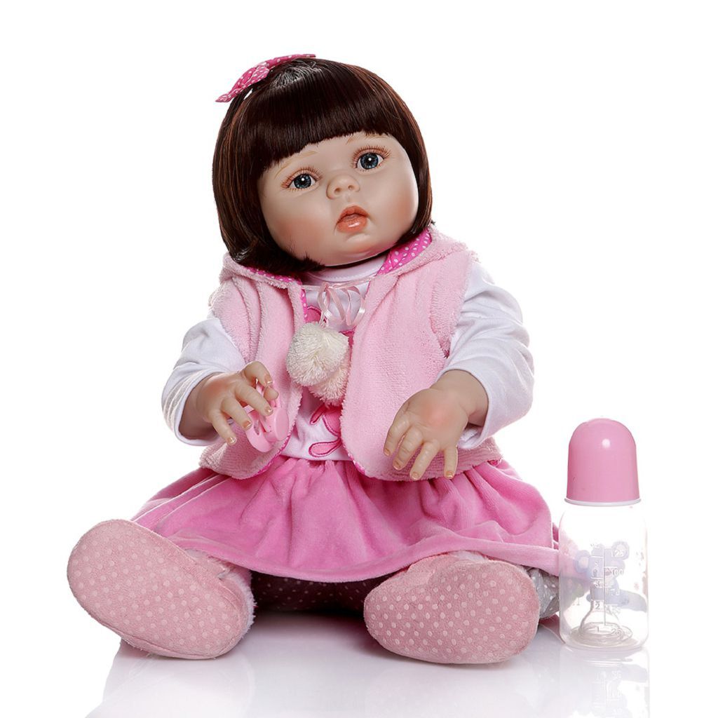 Кукла NPK Реборн виниловая 42см в пакете (XZ-001)