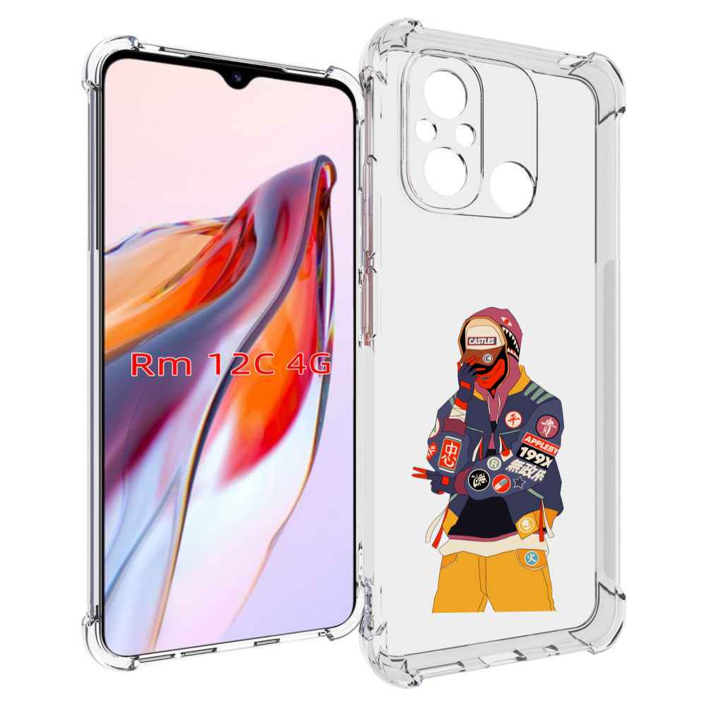 

Чехол MyPads модник для Xiaomi Redmi 12C / Poco C55, Tocco