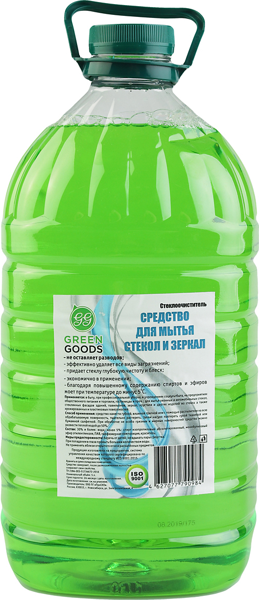 

Green Goods Средство для мытья стекол и зеркал 5 л