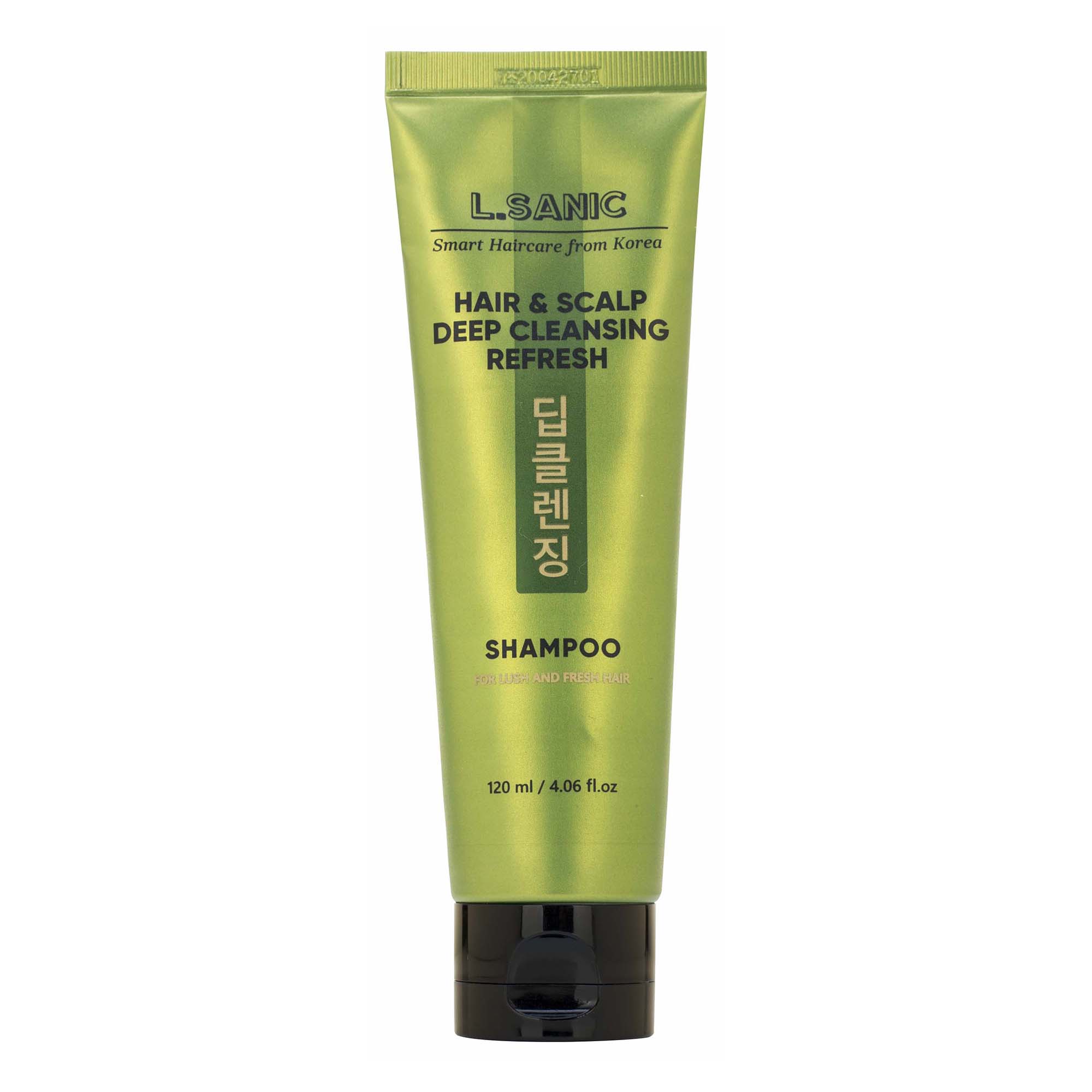 Шампунь для волос LSanic Hair Scalp Deep Cleansing Refresh Shampoo 120 мл 420₽