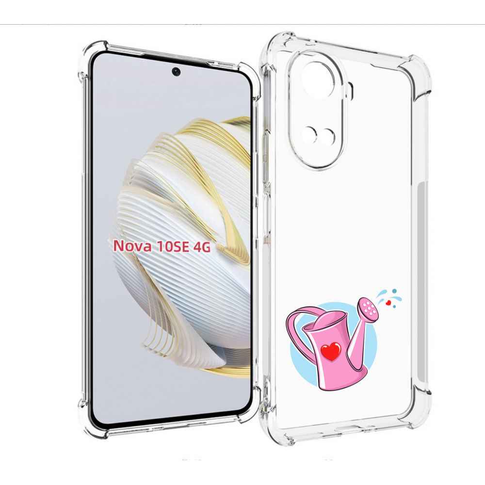 

Чехол MyPads Лейка любви 14 февраля для Huawei Nova 10 SE, Прозрачный, Tocco