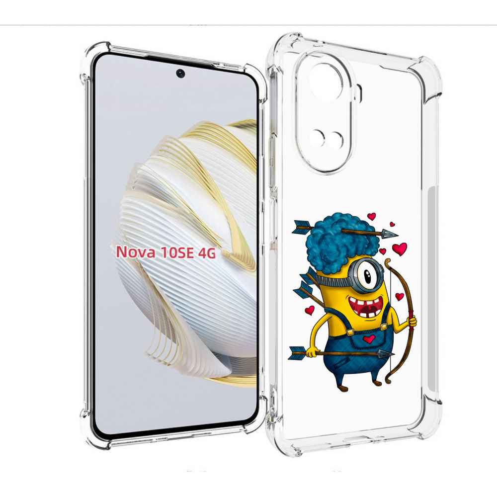 

Чехол MyPads Миньон купидон для Huawei Nova 10 SE, Прозрачный, Tocco