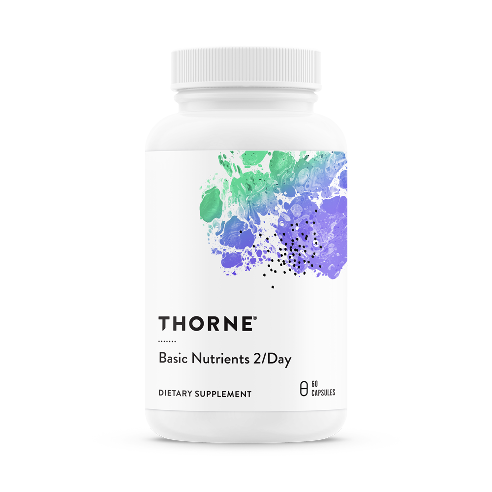 фото Витаминный комплекс thorne research basic nutrients 2/day 60 капсул