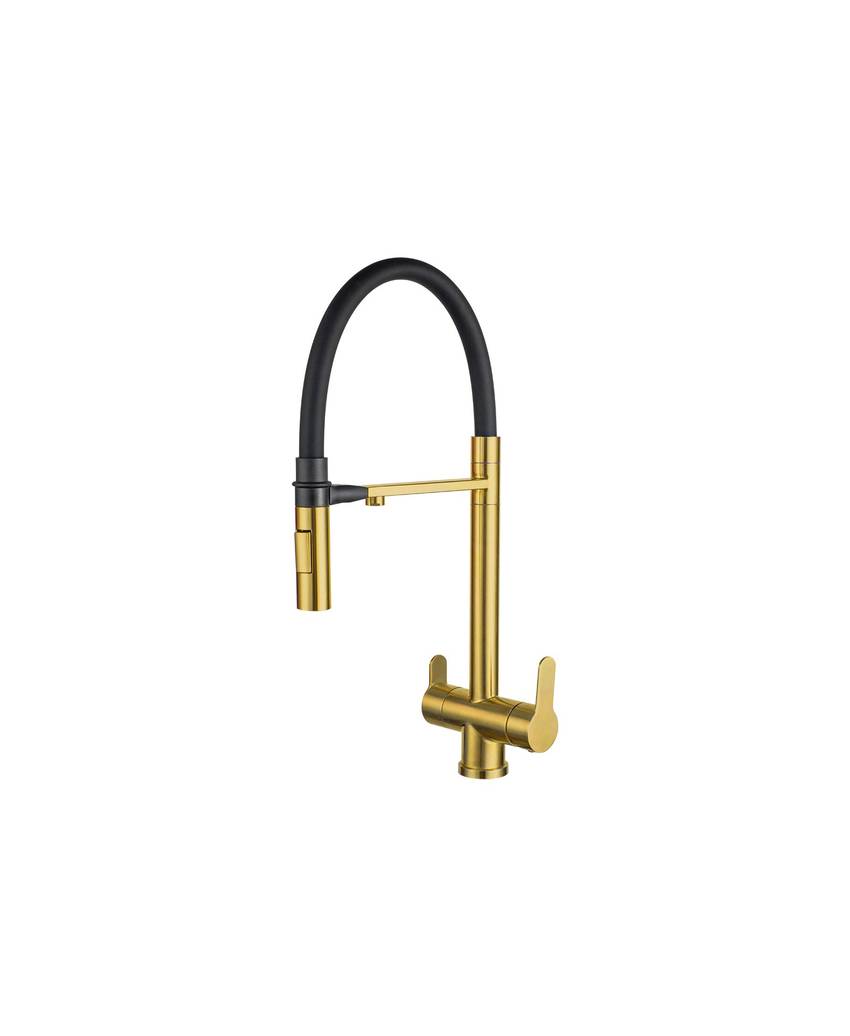 

Кухонный смеситель Zorg Inox SZR-3030 BRONZE MAGNIT