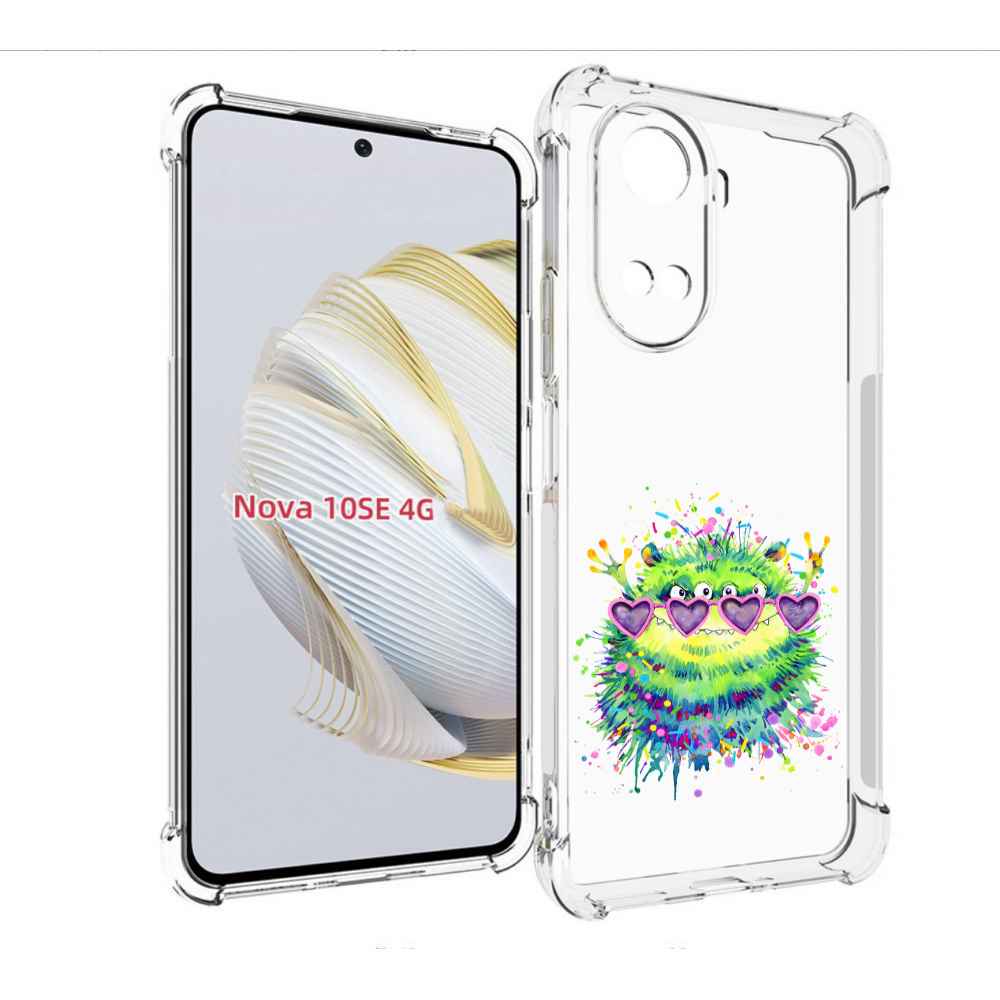 

Чехол MyPads Пушистый персонаж для Huawei Nova 10 SE, Прозрачный, Tocco