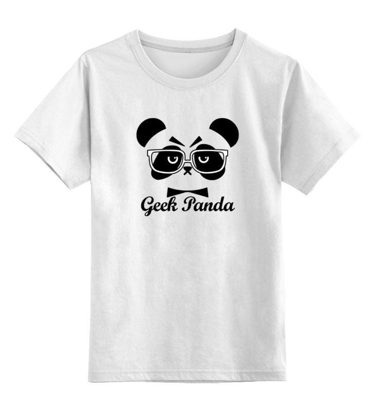 

Футболка детская Printio Панда (panda) цв. белый р. 116, Панда (panda)