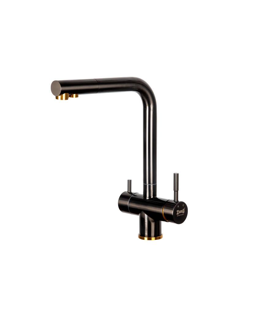 

Кухонный смеситель Zorg Inox SZR-7039 BR/GRAFIT