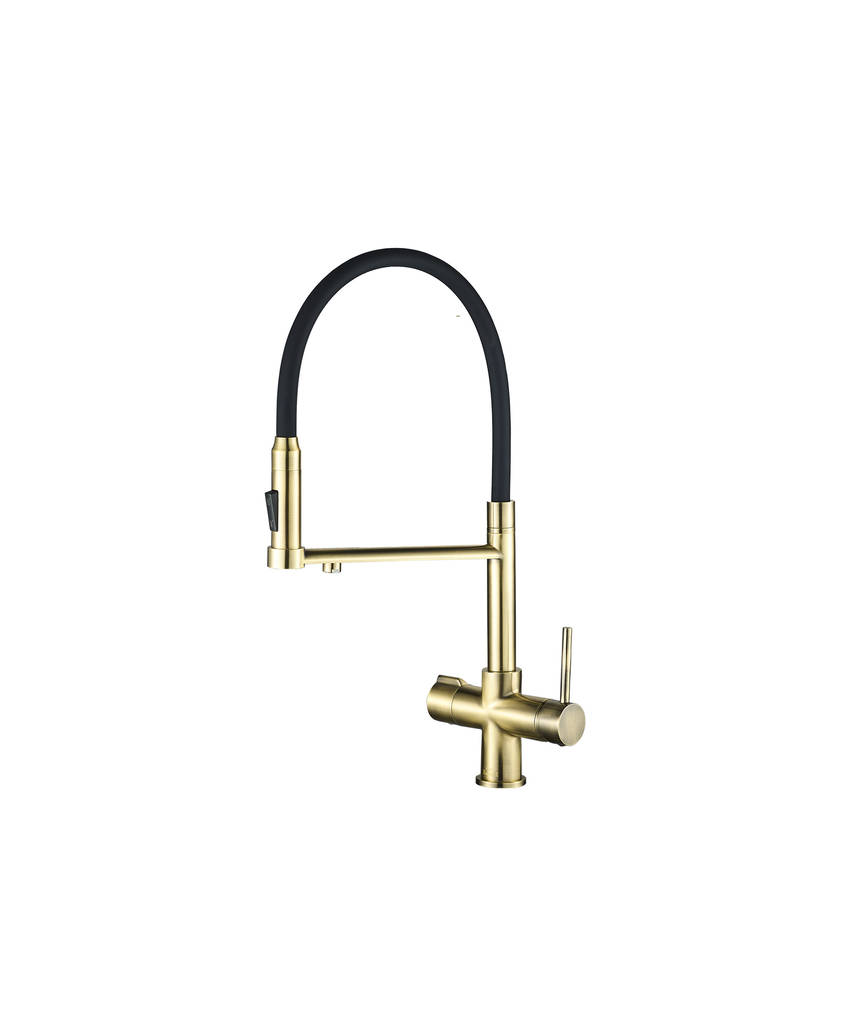 

Кухонный смеситель Zorg Steel Hammer SH 2003 BRONZE