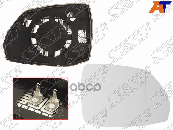 

Стекло Зеркала Audi Q5 16- Q7 15- Rh (Правый) Асферическое С Обогревом Sat Арт. St-121-00