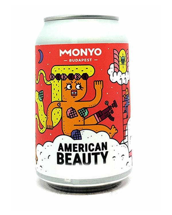

Безалкогольное пиво Monyo American Beauty светлое нефильтрованное 0,33 л