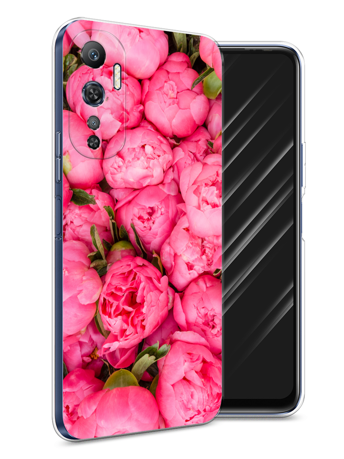 

Чехол Awog на Infinix Hot 20 4G "Прекрасные пионы", Разноцветный, 3103150-1