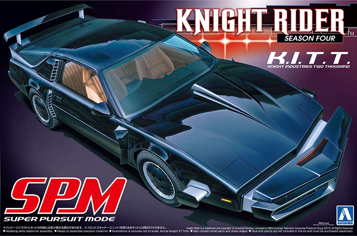 

Сборная модель Aoshima Сборная модель Knight Rider Knight 2000 K.I.T.T. SPM 04355