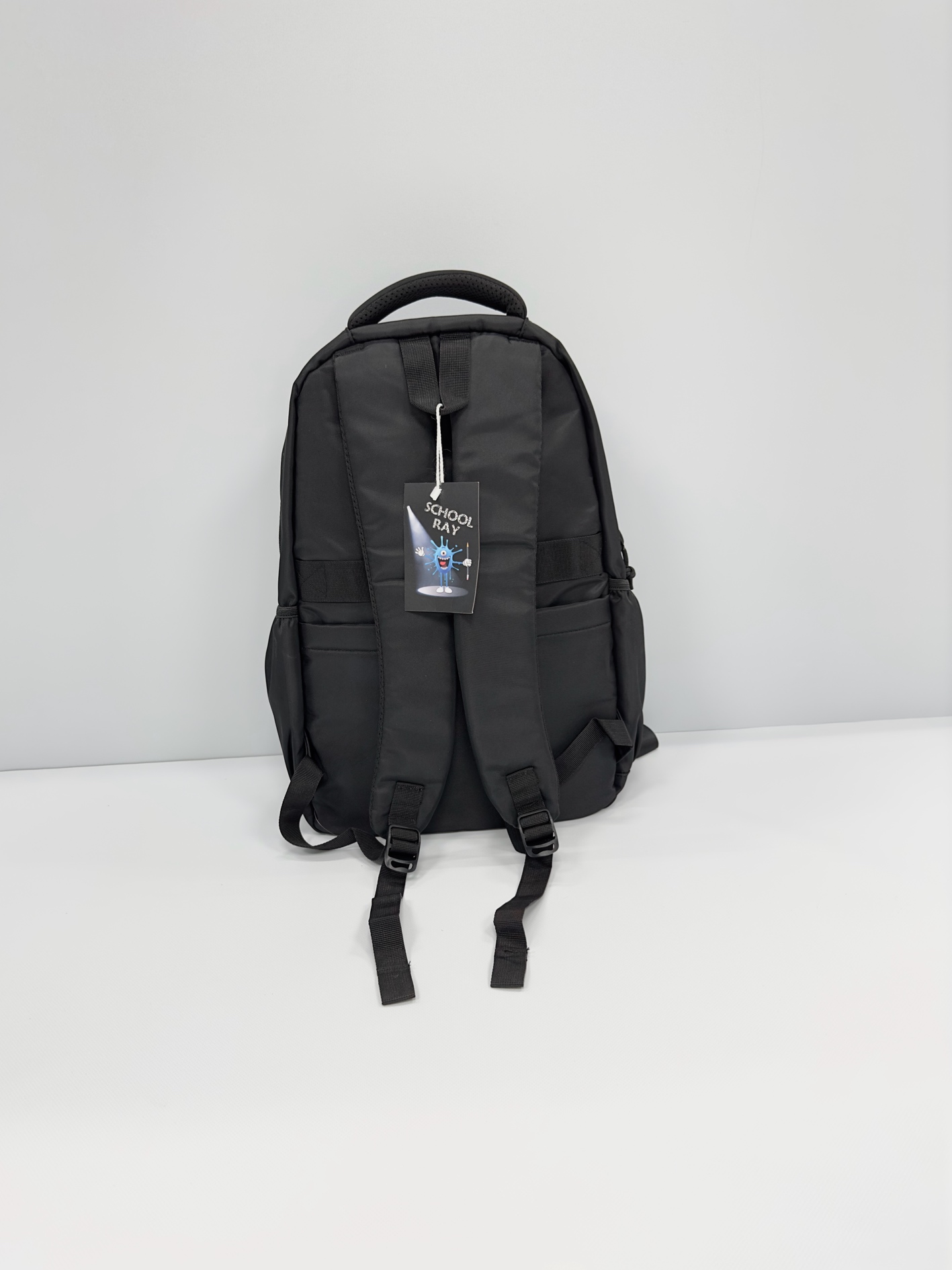 Рюкзак школьный для мальчиков School Ray 9-173, 50x30x20, Черный, 2 отделения